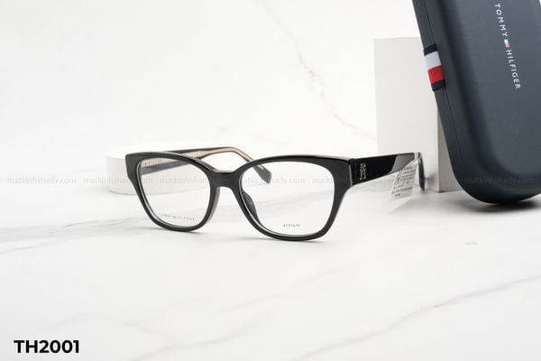 TH2001 gọng kính chính hãng Tommy Hilfiger, top gọng đẹp, gọng thời trang, gọng nam nữ unisex, gọng kính cận, gọng kính giả cận chống bụi, kiểu dáng mắt mèo