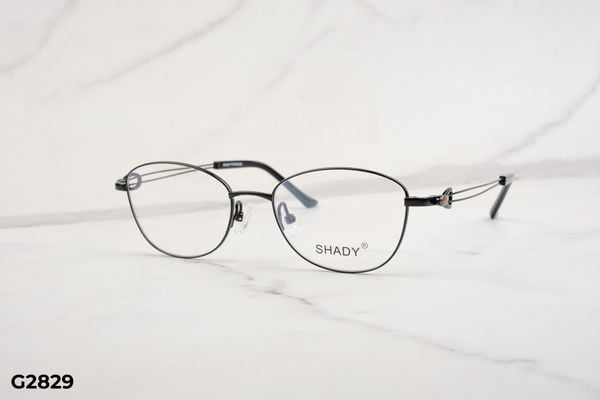 G2829 Gọng kính chính hãng Shady, top gọng đẹp, gọng thời trang, gọng nam nữ unisex, gọng kính cận, gọng kính giả cận chống bụi, kiểu dáng mắt mèo