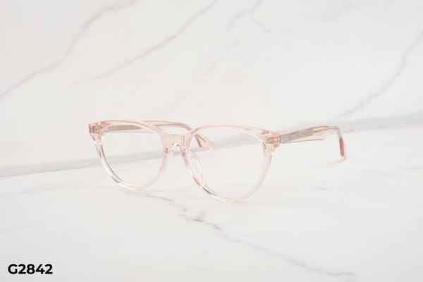 G2842 top gọng đẹp, gọng thời trang, gọng nam nữ unisex, gọng kính cận, gọng kính giả cận chống bụi, kiểu dáng mắt mèo