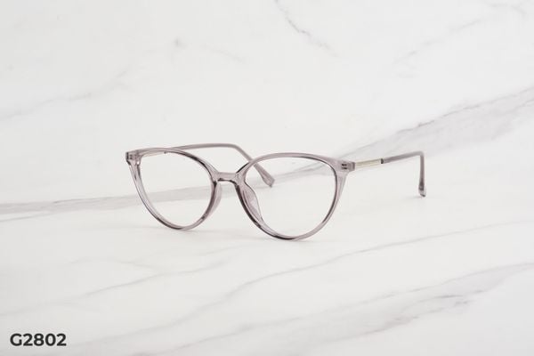 G2802 top gọng đẹp, gọng thời trang, gọng nam nữ unisex, gọng kính cận, gọng kính giả cận chống bụi, kiểu dáng mắt mèo