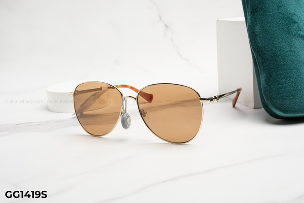 GG1419S kính mát chính hãng gucci, top kính mát đẹp, kính mát thời trang, kính mát nam nữ unisex, kính râm, kiểu dáng phi công