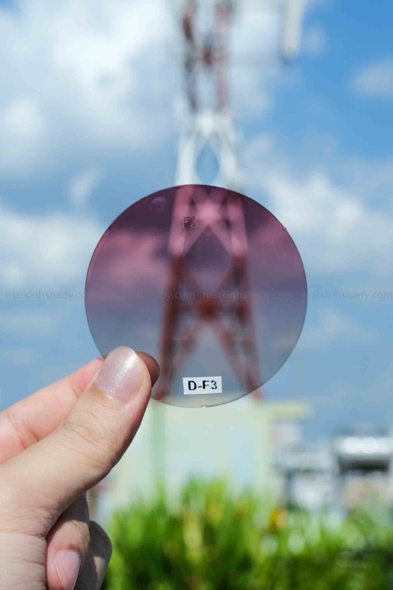  Tròng Kính Râm Cận Chemi DryTin 