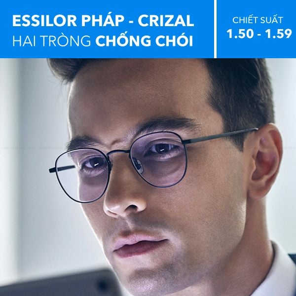 Tròng Kính Hai Tròng Chống Chói Essilor