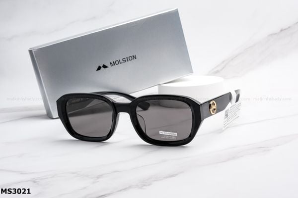 MS3021 kính mát chính hãng Molsion, top kính mát đẹp, kính mát thời trang, kính mát nam nữ unisex, kính râm, kiểu dáng oval