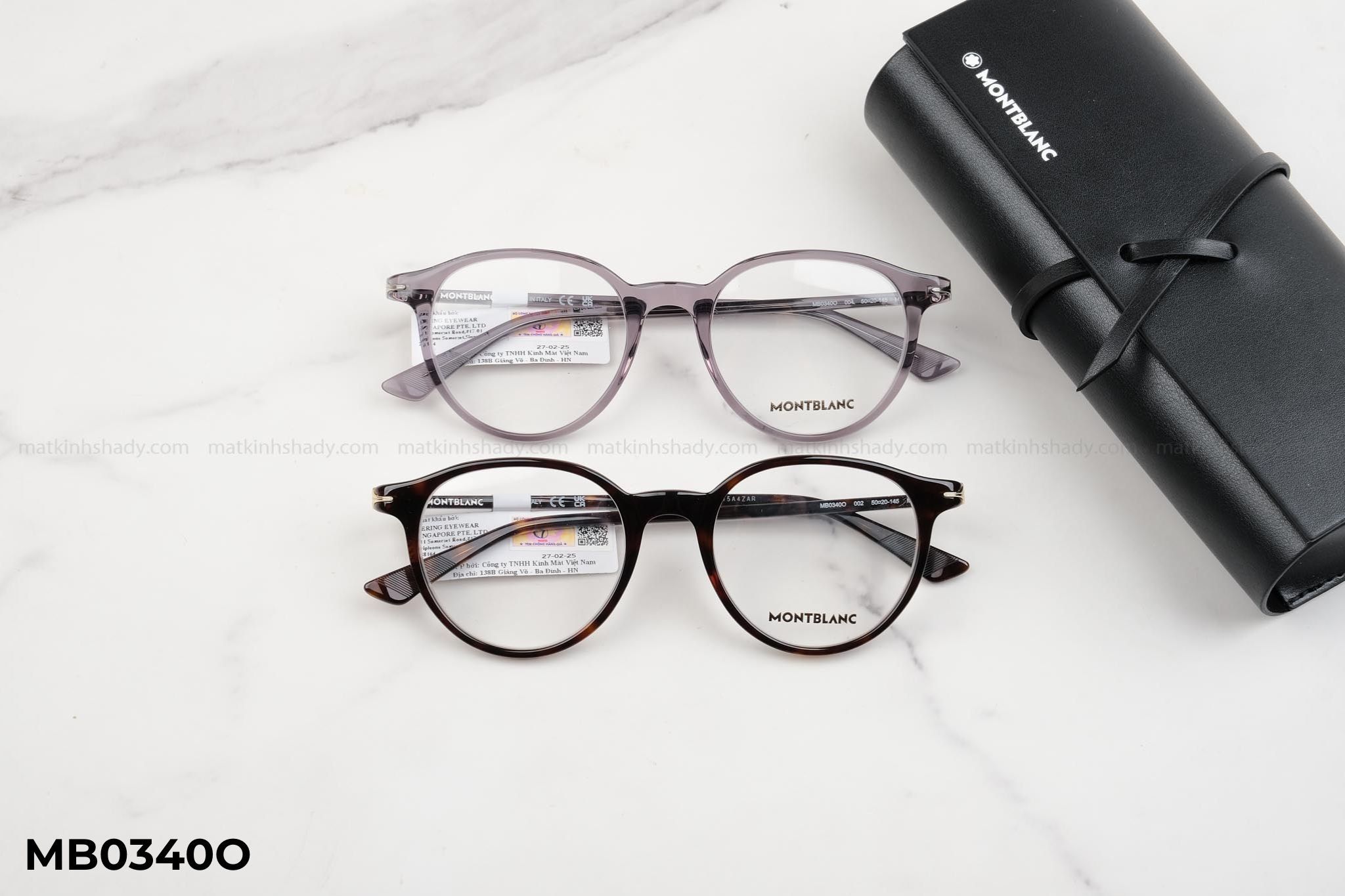  Montblanc Eyewear - Glasses - MB0340O 