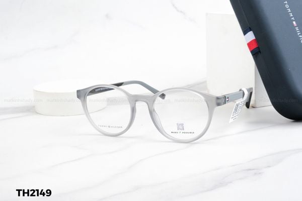 TH2149 gọng kính chính hãng Tommy Hilfiger, top gọng đẹp, gọng thời trang, gọng nam nữ unisex, gọng kính cận, gọng kính giả cận chống bụi, kiểu dáng tròn