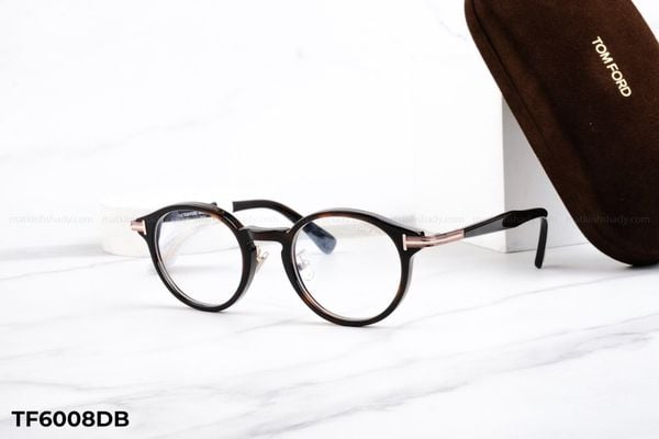 TF6008DB gọng kính chính hãng tom ford, top gọng đẹp, gọng thời trang, gọng nam nữ unisex, gọng kính cận, gọng kính giả cận chống bụi, kiểu dáng tròn