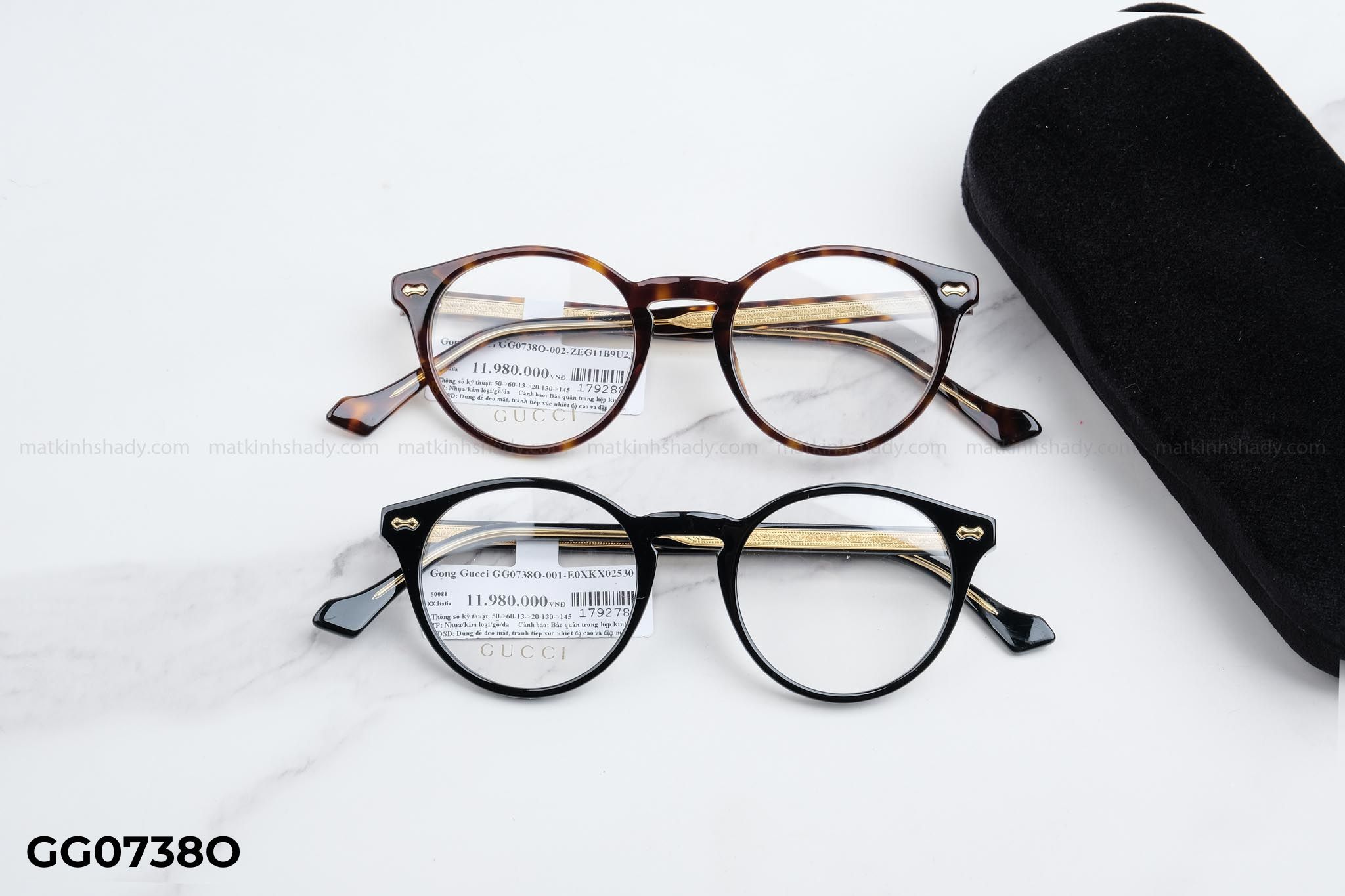  Gọng kính Gucci Nam Nữ Nhựa - GG0738O 