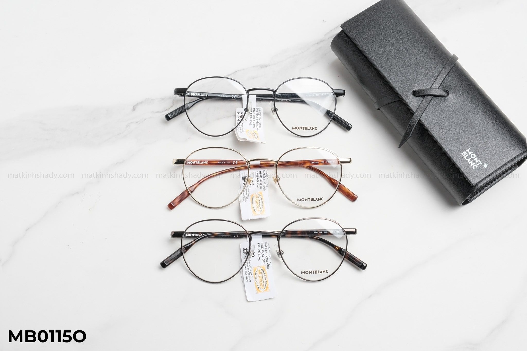  Montblanc Eyewear - Glasses - MB0115O 
