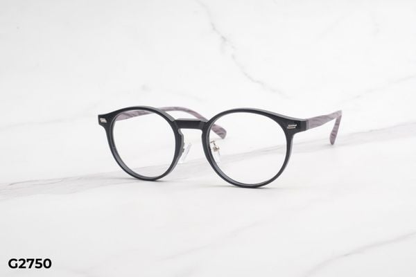 G2750 top gọng đẹp, gọng thời trang, gọng nam nữ unisex, gọng kính cận, gọng kính giả cận chống bụi, kiểu dáng tròn