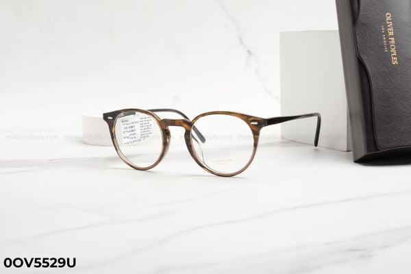 0OV5529U gọng kính chính hãng OLIVER PEOPLES, top gọng đẹp, gọng thời trang, gọng nam nữ unisex, gọng kính cận, gọng kính giả cận chống bụi, kiểu dáng tròn
