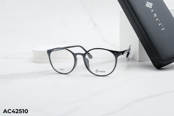 AC42510 gọng kính chính hãng ancci, top gọng đẹp, gọng thời trang, gọng nam nữ unisex, gọng kính cận, gọng kính giả cận chống bụi, kiểu dáng tròn