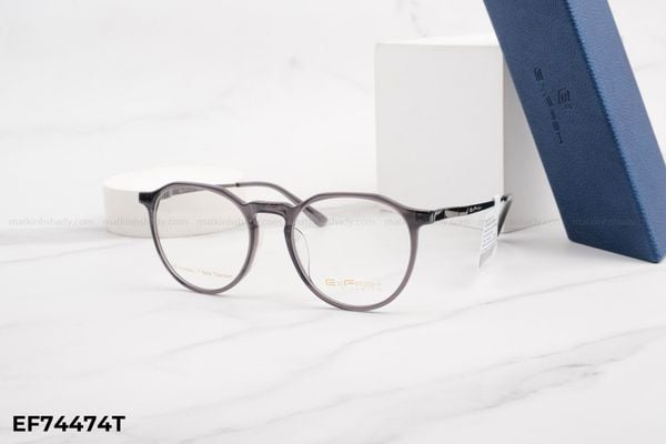 EF74474T gọng kính chính hãng exfash, top gọng đẹp, gọng thời trang, gọng nam nữ unisex, gọng kính cận, gọng kính giả cận chống bụi, kiểu dáng tròn