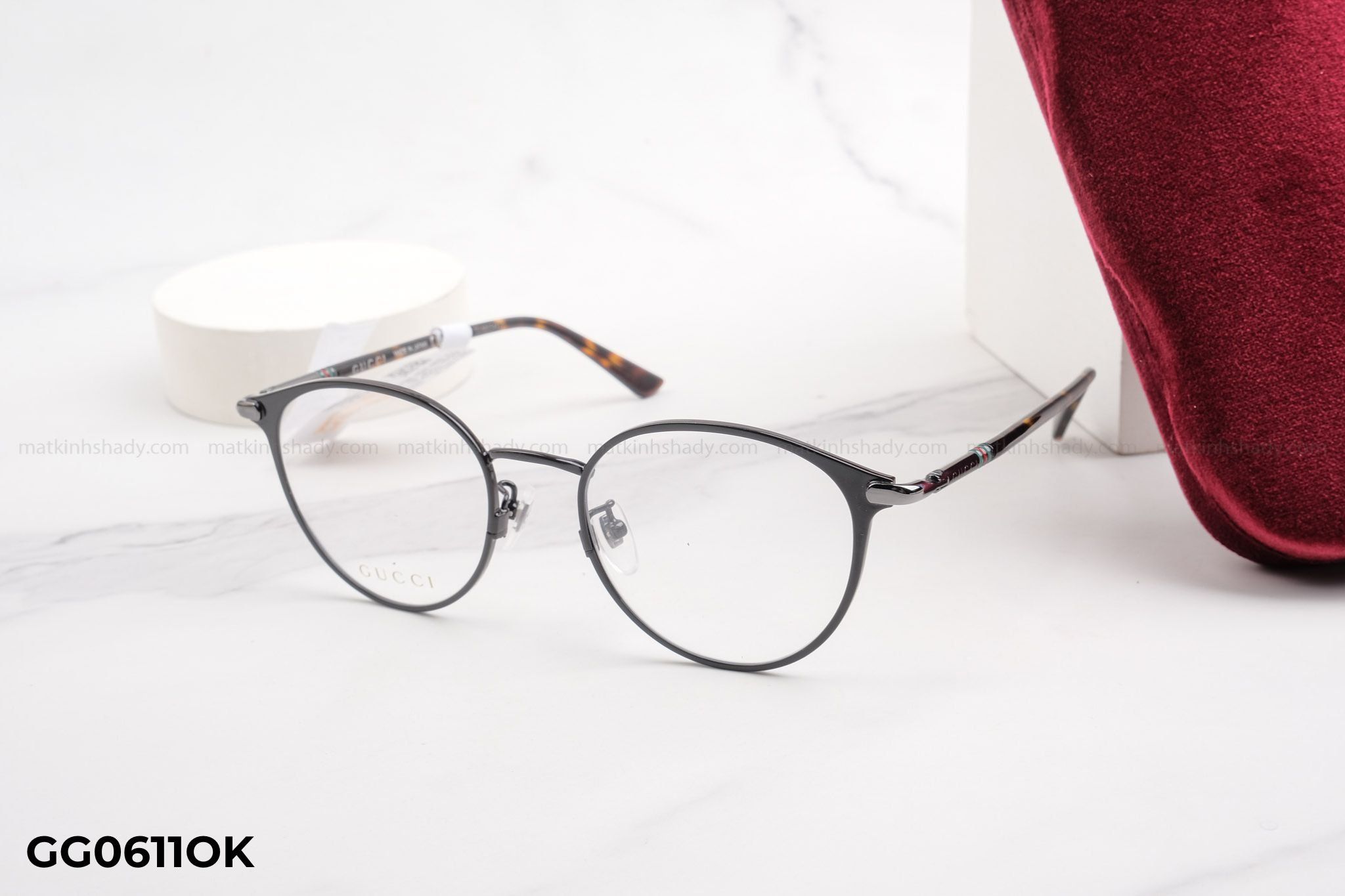  Gọng kính Gucci Nam Nữ Kim Loại - GG0611OK 