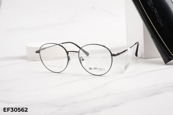 EF30562 gọng kính chính hãng exfash, top gọng đẹp, gọng thời trang, gọng nam nữ unisex, gọng kính cận, gọng kính giả cận chống bụi, kiểu dáng tròn