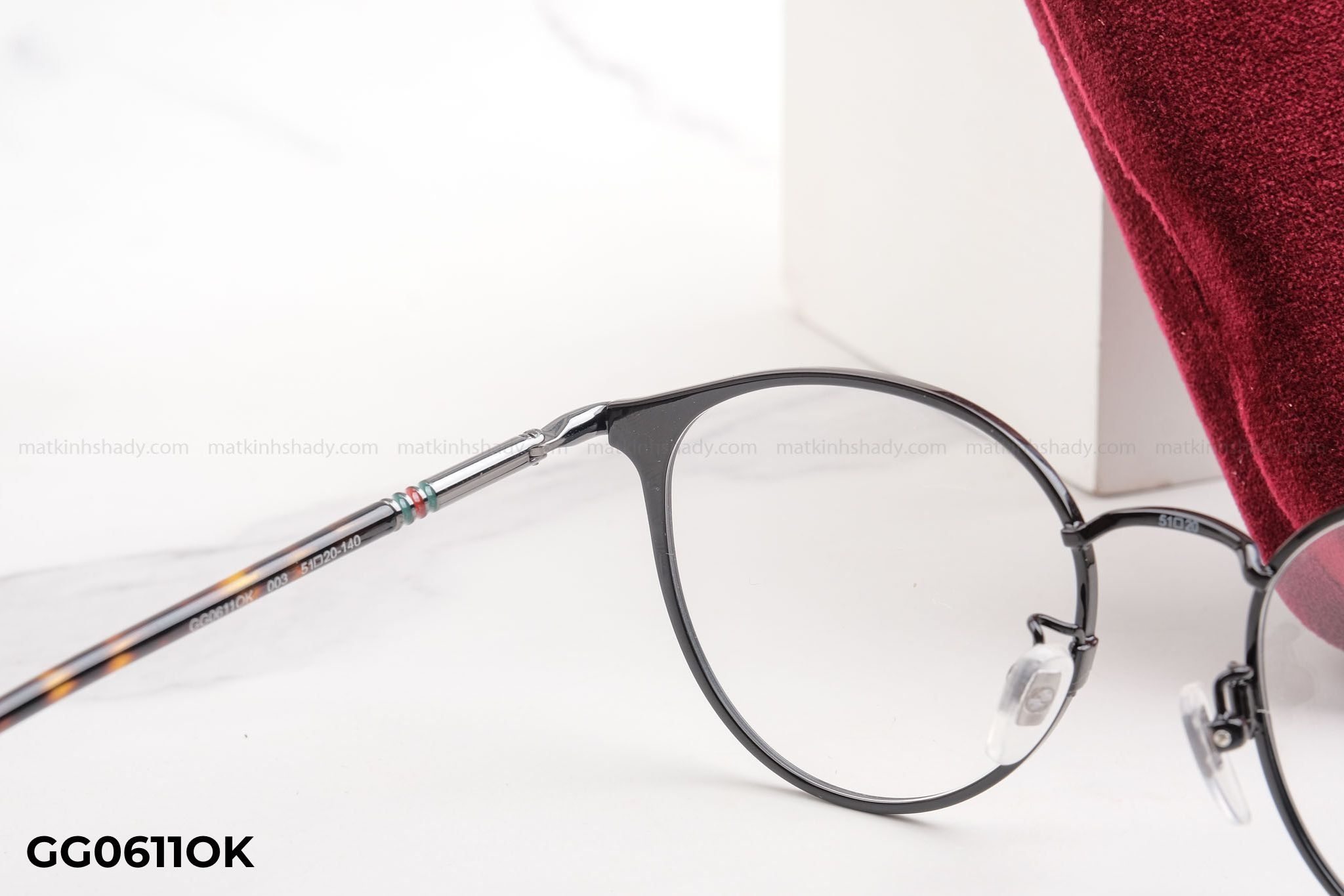  Gọng kính Gucci Nam Nữ Kim Loại - GG0611OK 