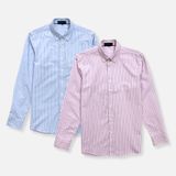  Sơ Mi Tay Dài Pure Cotton Sọc SMD0106 