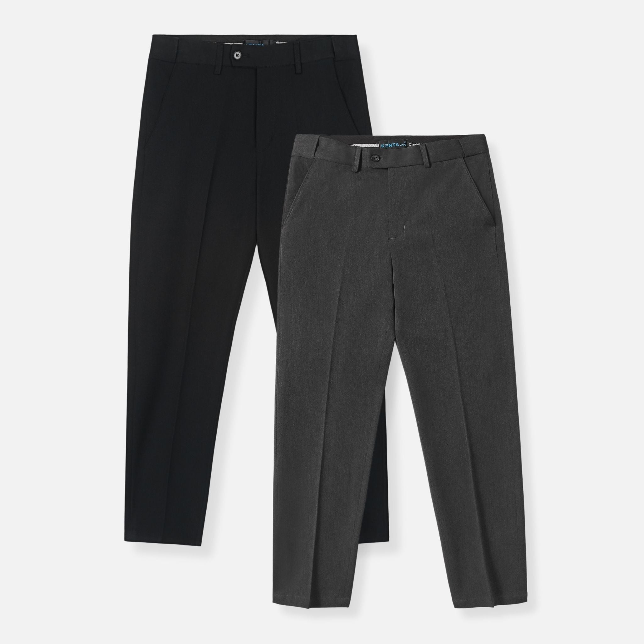  Quần Tây Nam Cạp Chun Ẩn Co Giãn, Dày Dặn QTA0049 