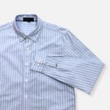  Sơ Mi Tay Dài Pure Cotton Sọc SMD0106 