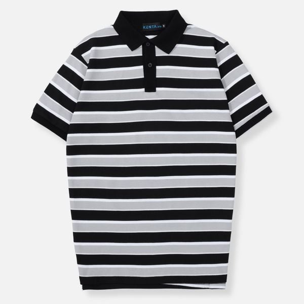  Áo Thun Polo Sọc Ngang Cotton ATP0051 