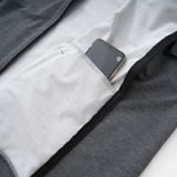  Áo Khoác Nỉ Không Nón Dây Kéo Túi AKN0108 