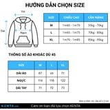  Áo Khoác Dù Nón Tháo Rời, 2 Lớp AKD0045 