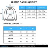  Áo Khoác Nỉ Có Nón Regular AKN0116 