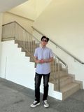  Sơ Mi Cotton Tay Ngắn SMN0095 