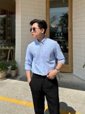  Sơ Mi Tay Dài Pure Cotton Sọc SMD0105 