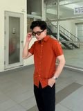  Sơ Mi Nam Tay Ngắn Cotton Co Giãn SMN0098 