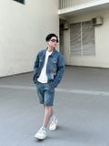  Quần Short Jean Co Giãn QSJ0025 