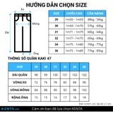  Quần Kaki Dài Nam Trắng QKK0047 