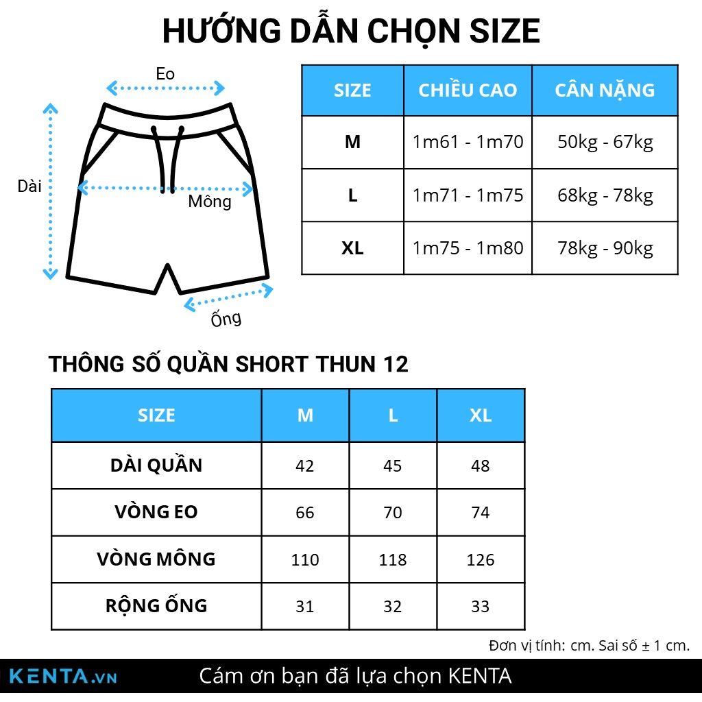  Quần Short Thun Slimfit QST0012 