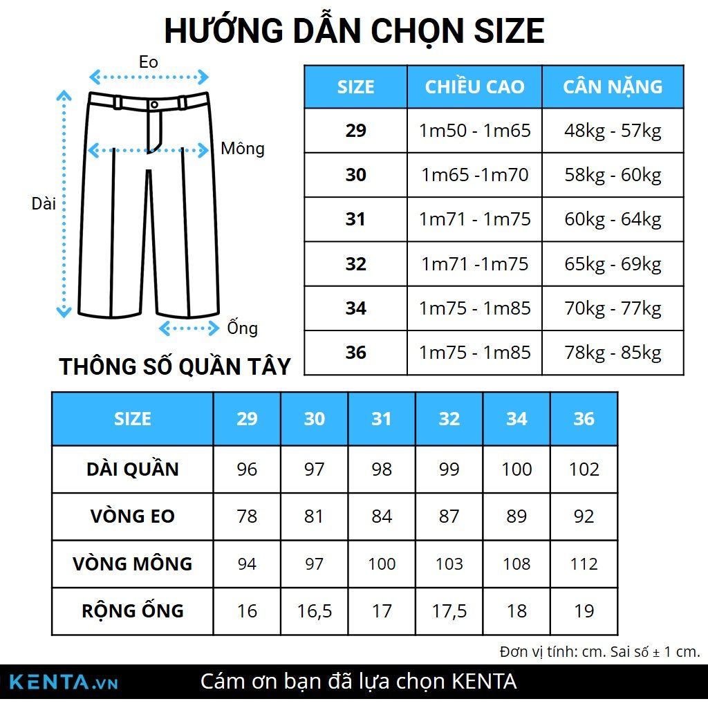  Quần Tây Nam Slimfit  Xám Chì QTA0036  