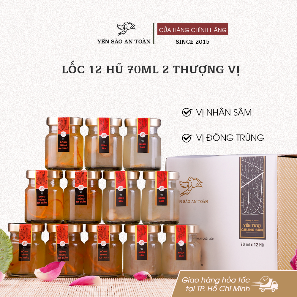 Lốc 12 hũ 70ml 2 Thượng Vị