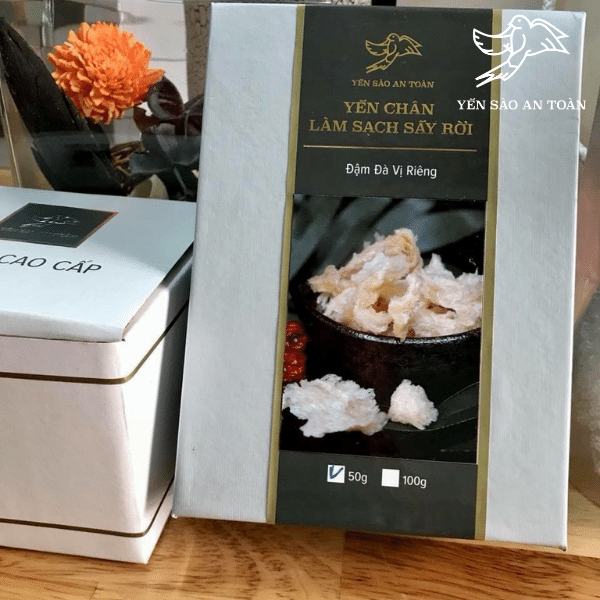 Yến Chân Làm Sạch Sấy Rời