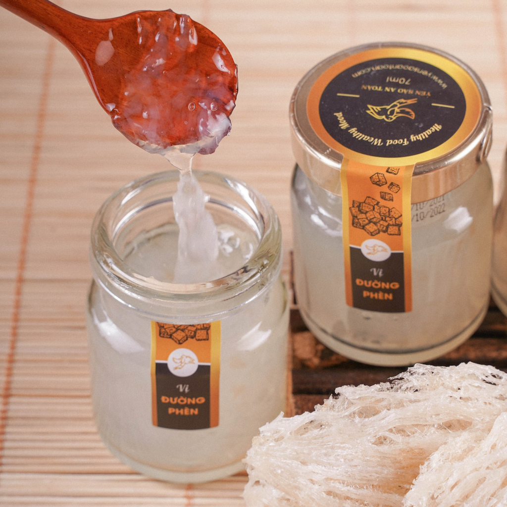 HỘP QUÀ YẾN TƯƠI CHƯNG SẴN 10 HŨ 70ML 10 VỊ ĐONG ĐẦY