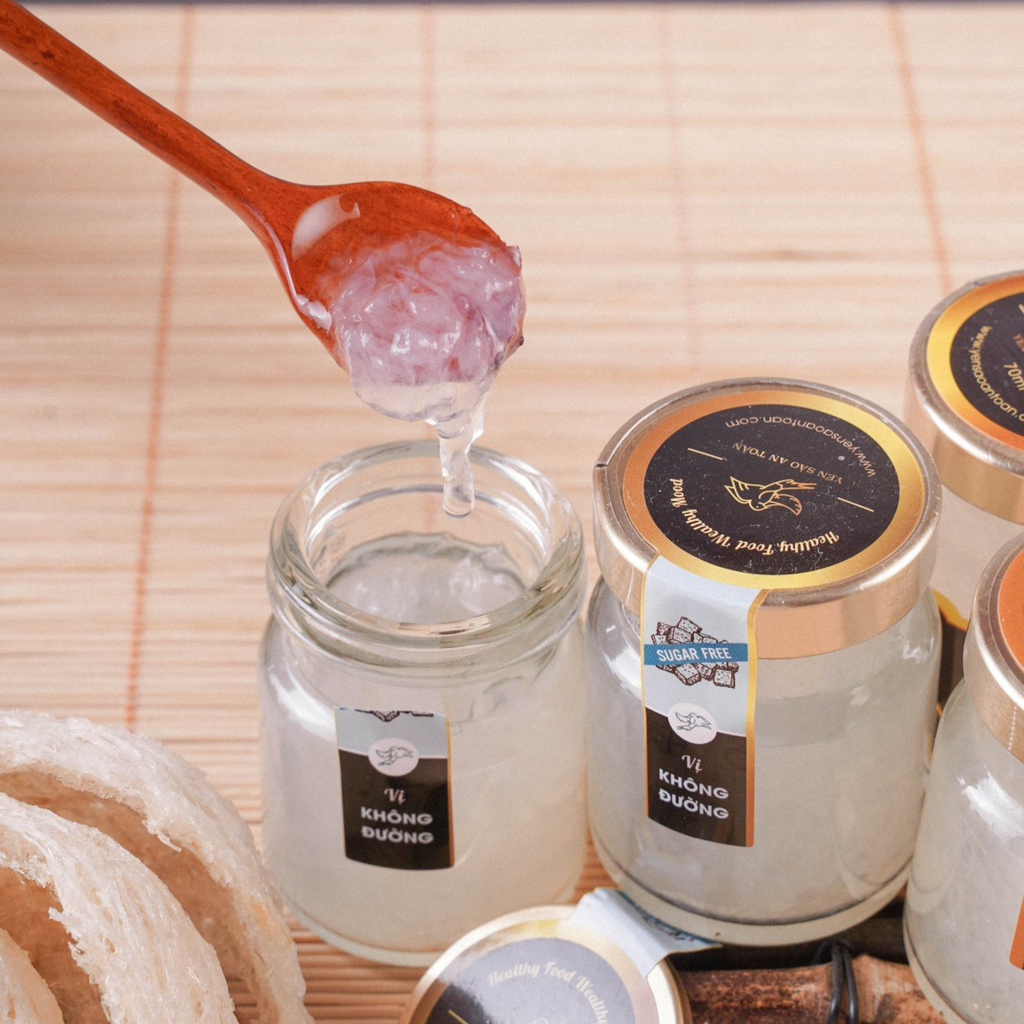 HỘP QUÀ YẾN TƯƠI CHƯNG SẴN 10 HŨ 70ML 10 VỊ ĐONG ĐẦY