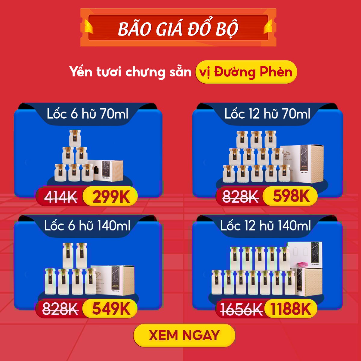BÃO SET TRUYỀN THỐNG - SỐ LƯỢNG GIỚI HẠN 200 LỐC