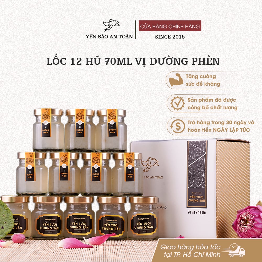 Lốc 12 hũ 70ml vị Truyền Thống