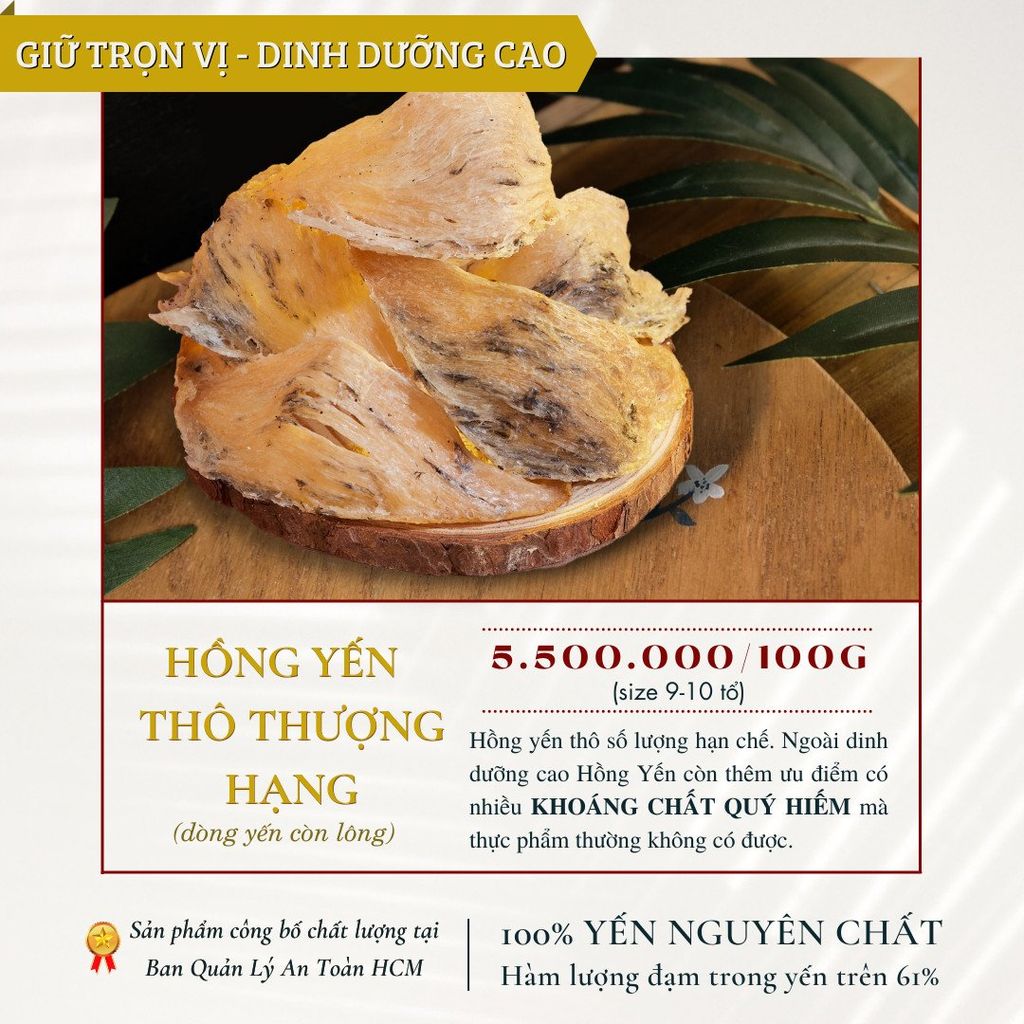 Hồng Yến Nguyên Tổ Thô Thượng Hạng