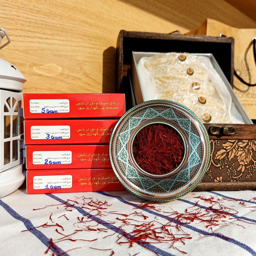Hũ 1g Saffron (Nhụy hoa nghệ tây Tây Á chính hãng)