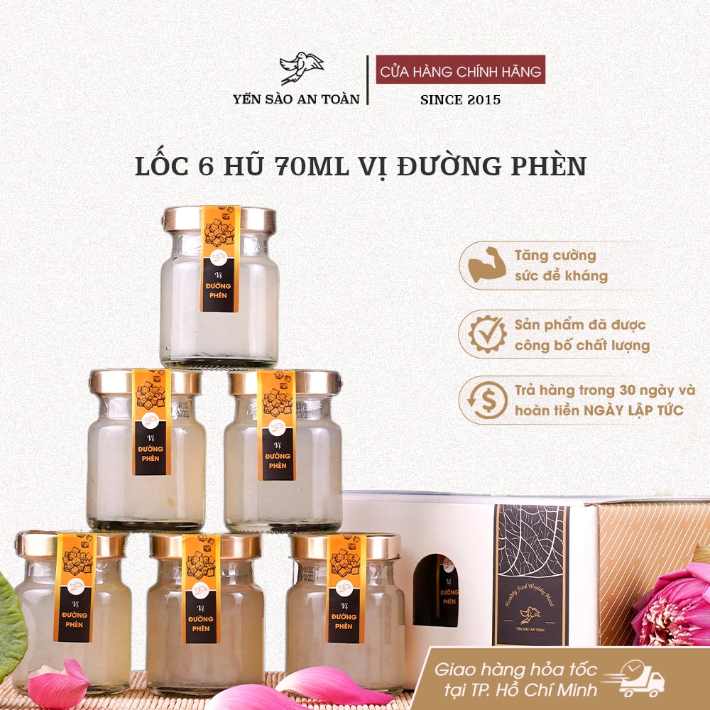 Lốc 6 hũ 70ml vị Truyền Thống