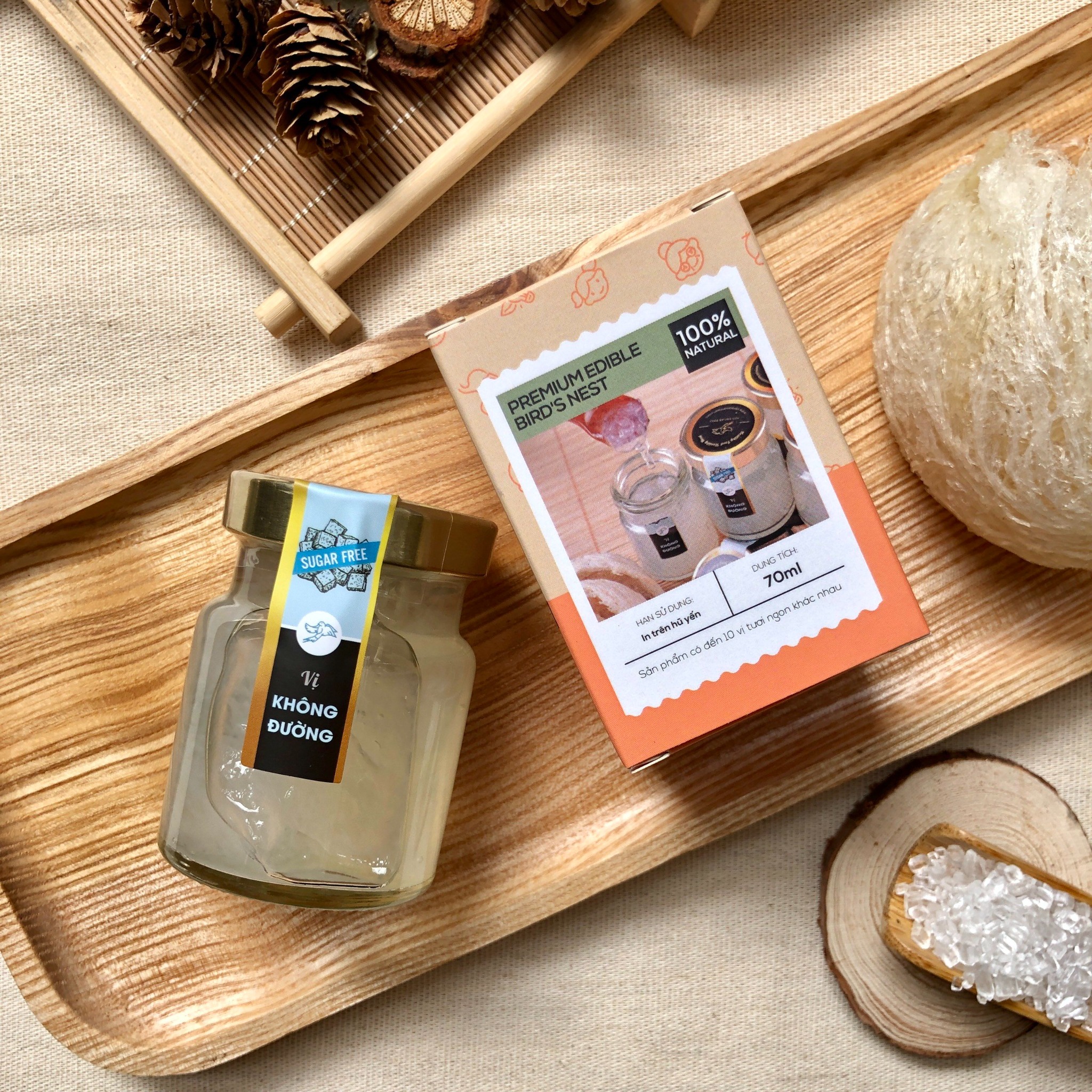 Quà tặng hũ 70ml vị Không Đường - Giải nhiệt mùa hè 2023