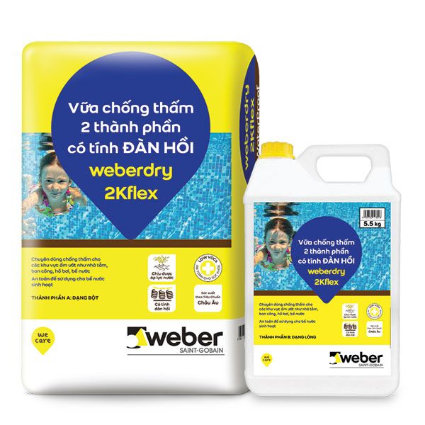 CHỐNG THẤM WEBER.DRY 2KFLEX