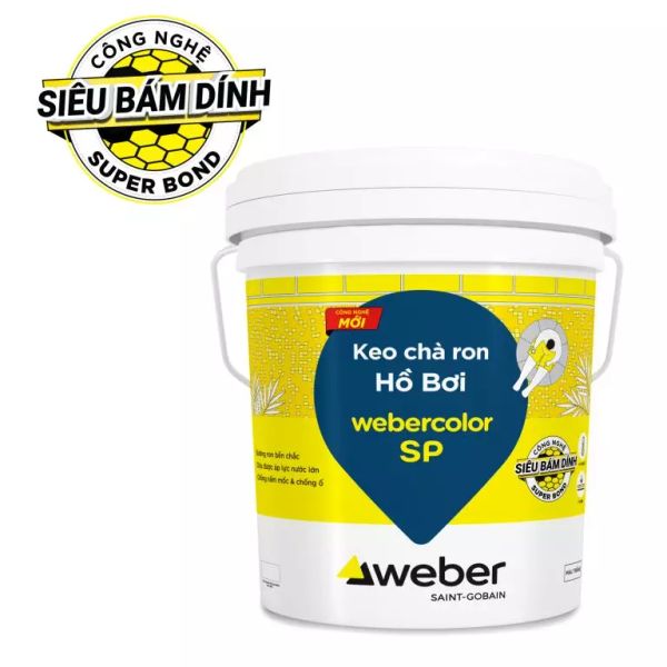 Keo chà ron chống thấm webercolor SP