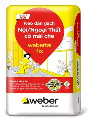 Keo dán gạch Webertai fix