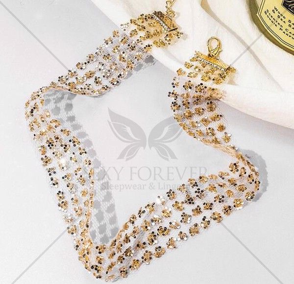 THICK RHINESTONE CHOKER