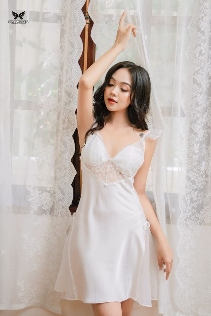Váy ngủ Blanc