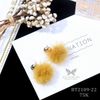 POM POM  EARRINGS